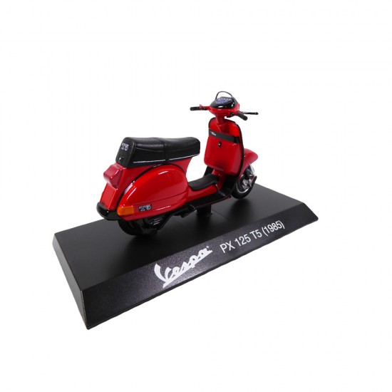 Machetă moto Magazine Models [1:18] - Vespa 1985 PX 125 T5 - Red